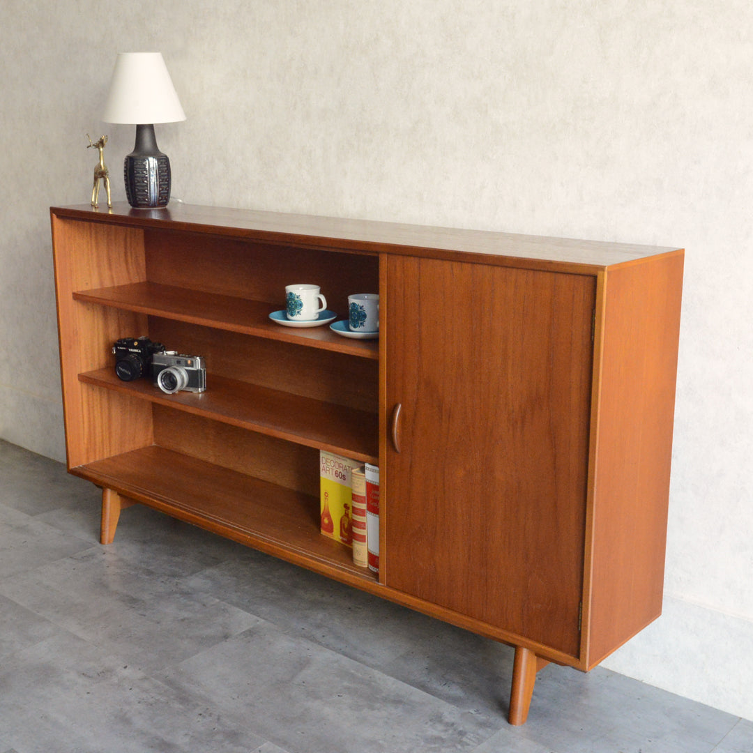 Herbert E. Gibbs ヴィンテージガラスキャビネット94(木扉付)