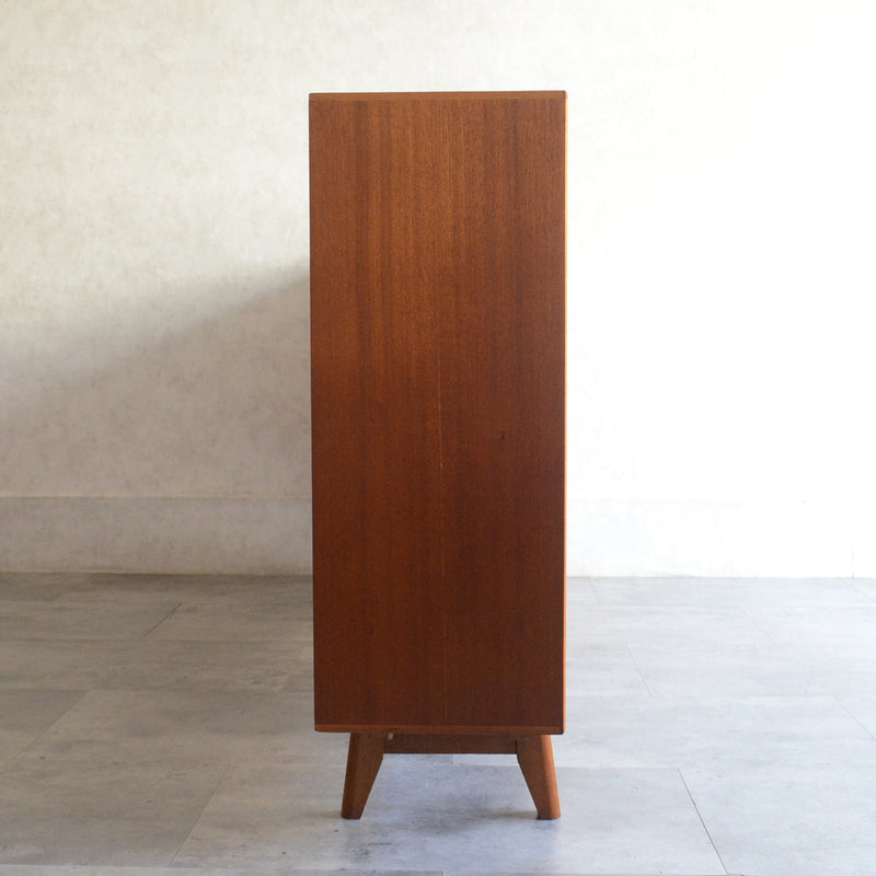 Herbert E. Gibbs ヴィンテージガラスキャビネット94(木扉付)