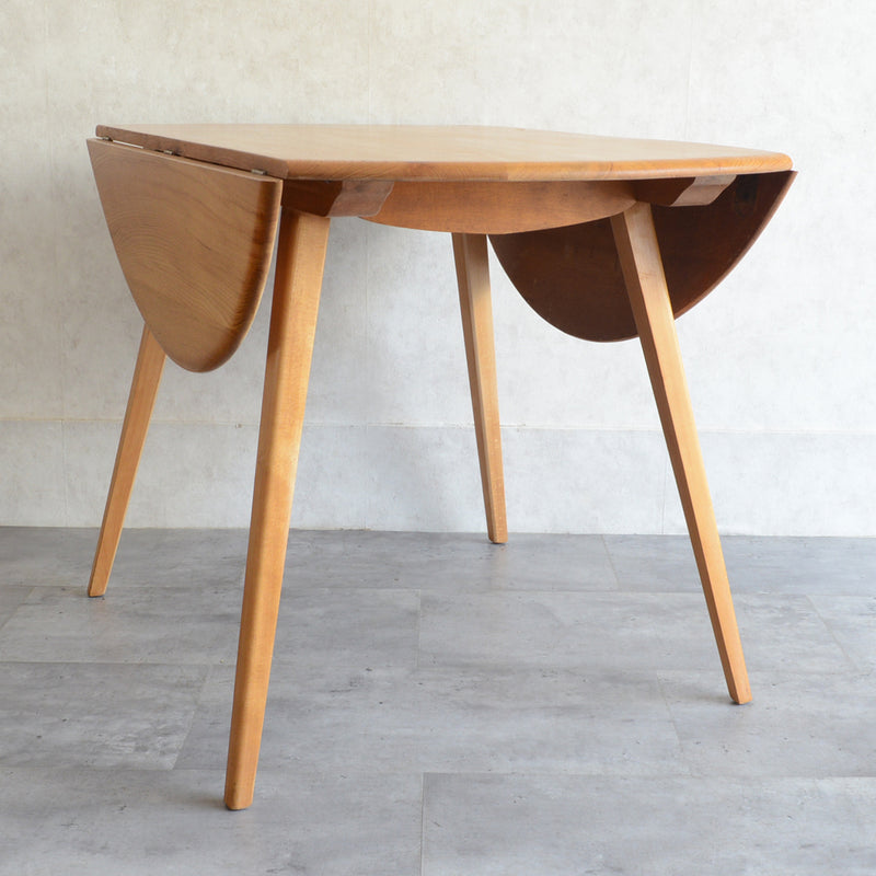 S様見学予約商品 ERCOL＜50S＞バタフライテーブル 12（コンパクトタイプ/天板剥離再塗装済）