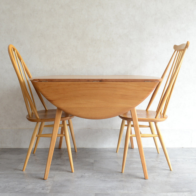 S様見学予約商品 ERCOL＜50S＞バタフライテーブル 12（コンパクトタイプ/天板剥離再塗装済）
