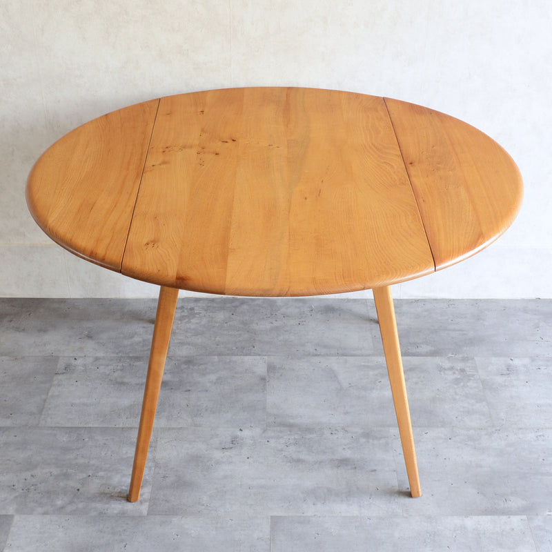 S様見学予約商品 ERCOL＜50S＞バタフライテーブル 12（コンパクトタイプ/天板剥離再塗装済）