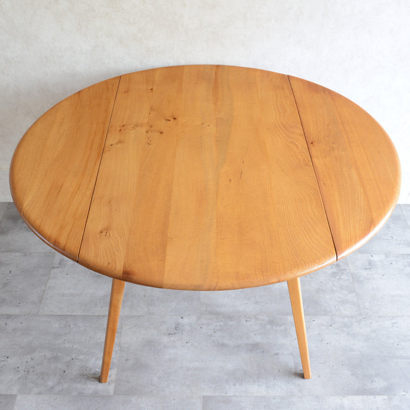 S様見学予約商品 ERCOL＜50S＞バタフライテーブル 12（コンパクトタイプ/天板剥離再塗装済）