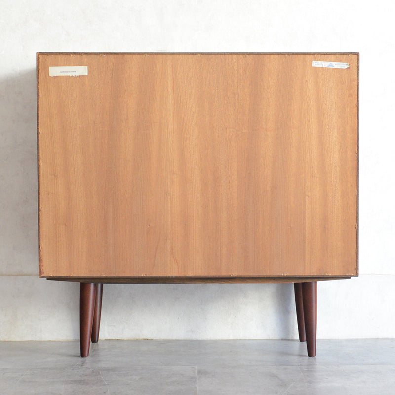 デンマーク ヴィンテージ　ブックシェルフ2段(ローズウッド)