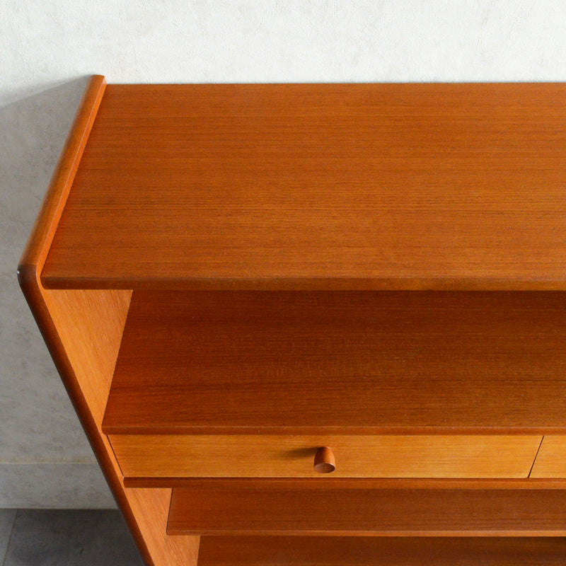 Nathan  ネイサン ガラスキャビネット55(天板剥離再塗装済)