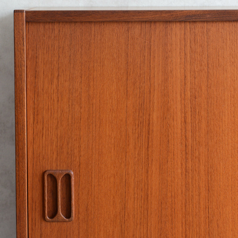 S様見学予約商品 デンマークヴィンテージ　チーク キャビネット3-42(ウッドオイル仕上)