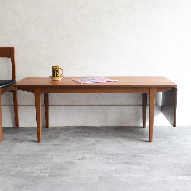 Nathan ネイサン エクステンション　ローテーブル43(天板剝離再塗装）