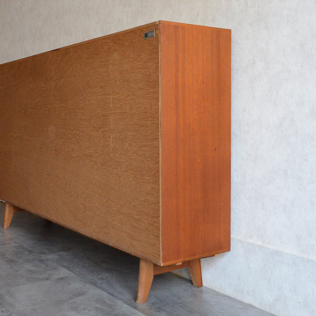 Herbert E. Gibbs ヴィンテージガラスキャビネット94(木扉付)