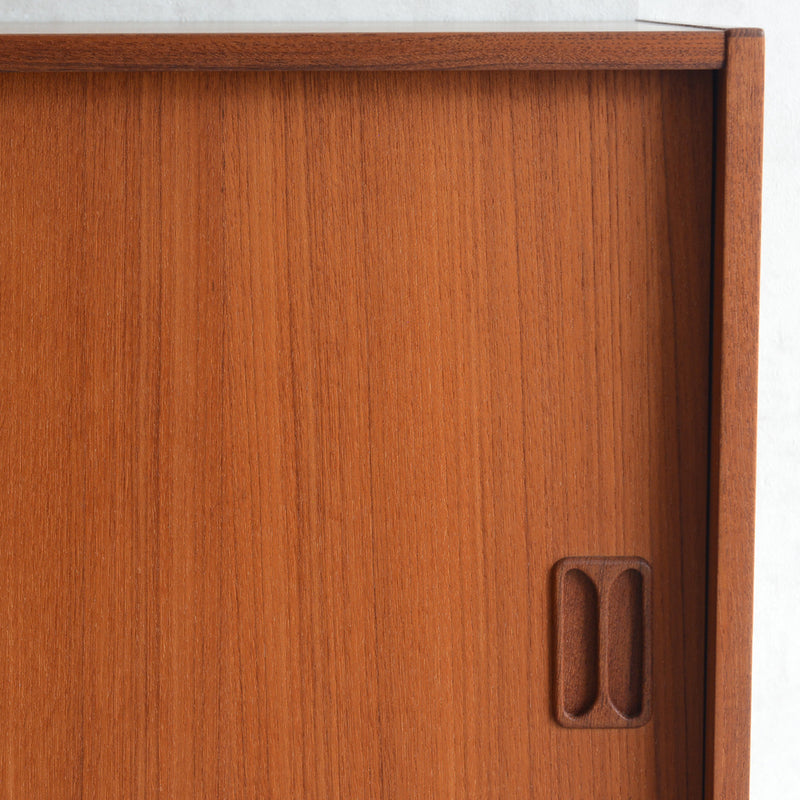 S様見学予約商品 デンマークヴィンテージ　チーク キャビネット3-42(ウッドオイル仕上)