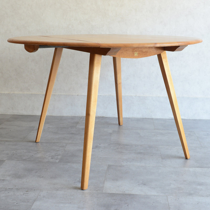 S様見学予約商品 ERCOL＜50S＞バタフライテーブル 12（コンパクトタイプ/天板剥離再塗装済）