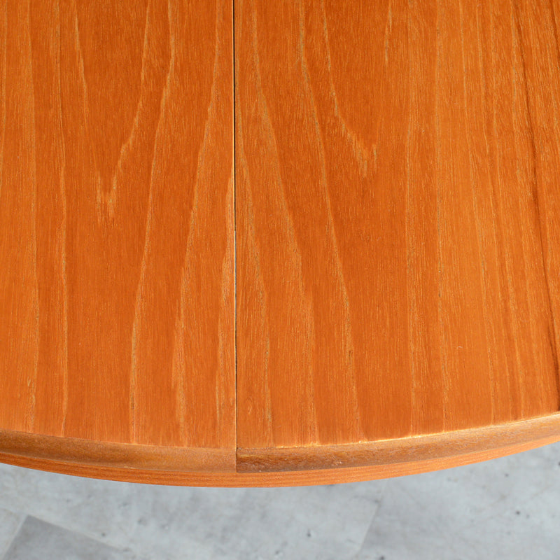 Nathan ネイサン エクステンション ラウンド ダイニングテーブル 10(天板剥離再塗装済）