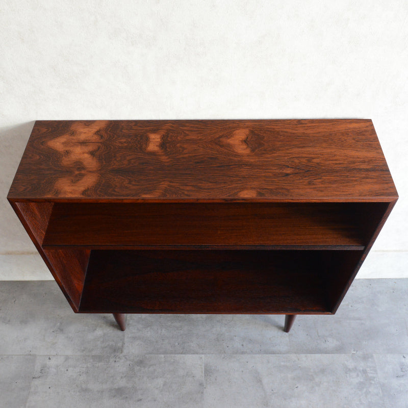 デンマーク ヴィンテージ　ブックシェルフ2段(ローズウッド)