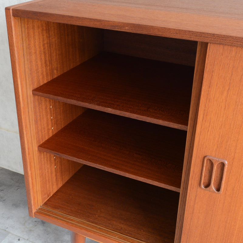 S様見学予約商品 デンマークヴィンテージ　チーク キャビネット3-42(ウッドオイル仕上)