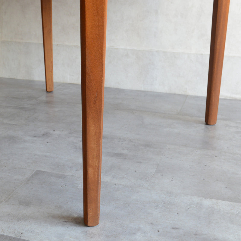 Nathan ネイサン エクステンション ラウンド ダイニングテーブル 10(天板剥離再塗装済）