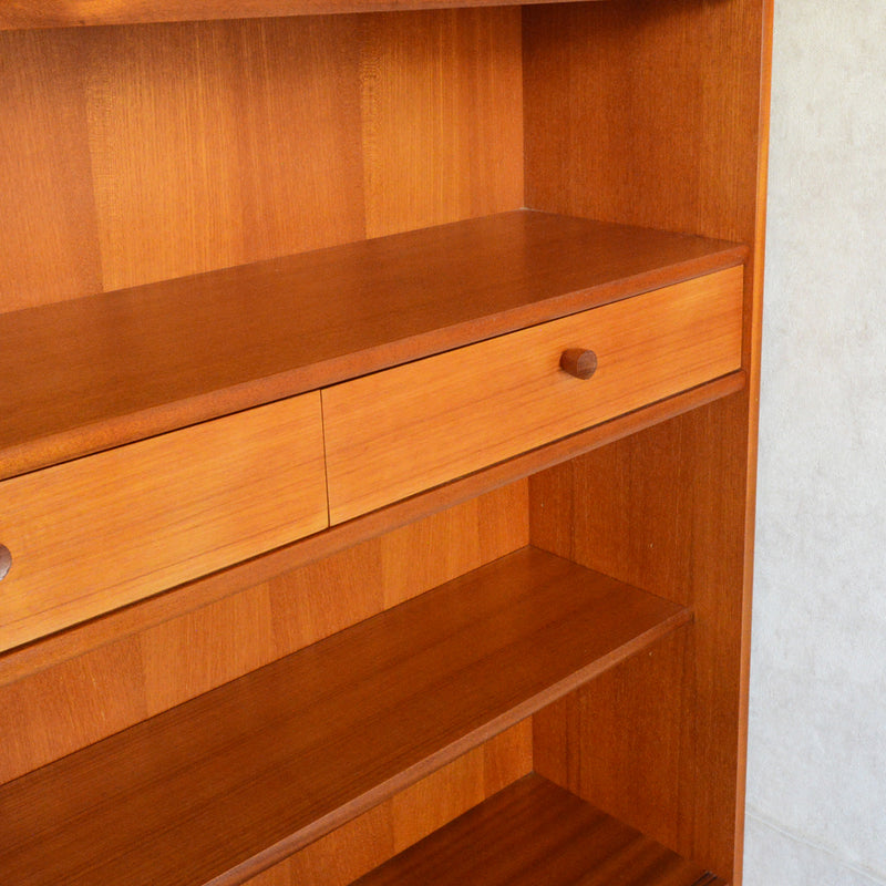 Nathan  ネイサン ガラスキャビネット55(天板剥離再塗装済)