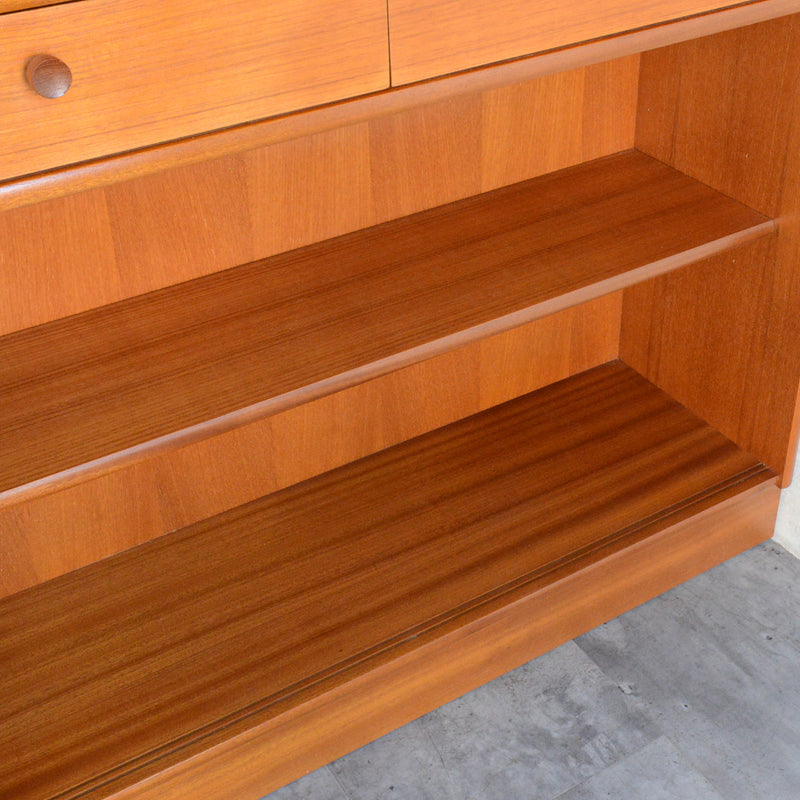 Nathan  ネイサン ガラスキャビネット55(天板剥離再塗装済)