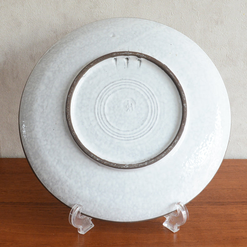 ドイツ壁掛け絵皿(鳥）