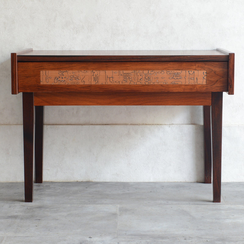 デンマーク ヴィンテージ  ローズウッド１段チェスト3-42