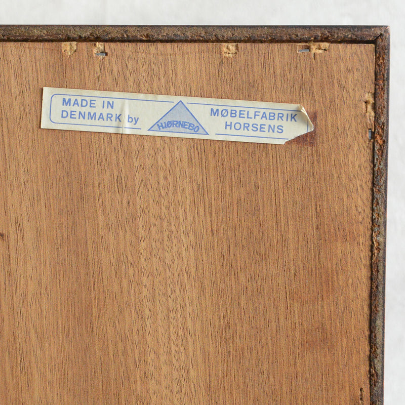 デンマーク ヴィンテージ　ブックシェルフ2段(ローズウッド)