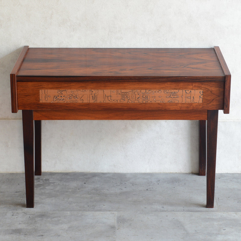 デンマーク ヴィンテージ  ローズウッド１段チェスト3-42