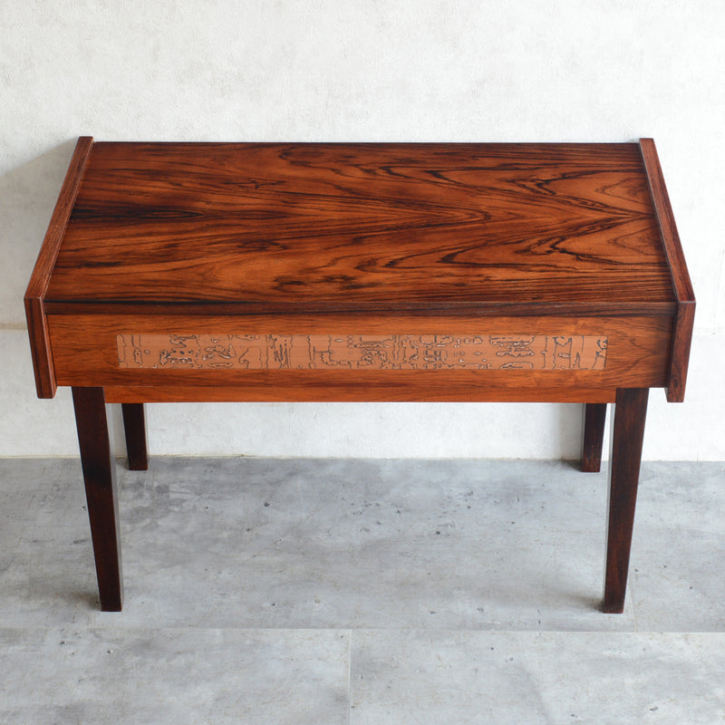 デンマーク ヴィンテージ  ローズウッド１段チェスト3-42