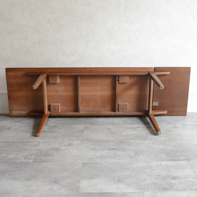 Nathan ネイサン エクステンション　ローテーブル43(天板剝離再塗装）