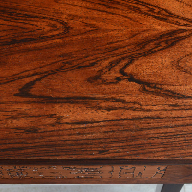 デンマーク ヴィンテージ  ローズウッド１段チェスト3-42