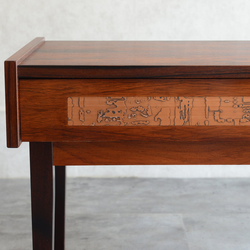 デンマーク ヴィンテージ  ローズウッド１段チェスト3-42