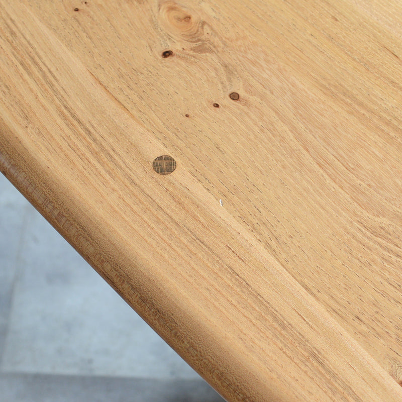 ERCOL アーコール バイカラー レクタングルテーブル 01（天板剥離再塗装済）