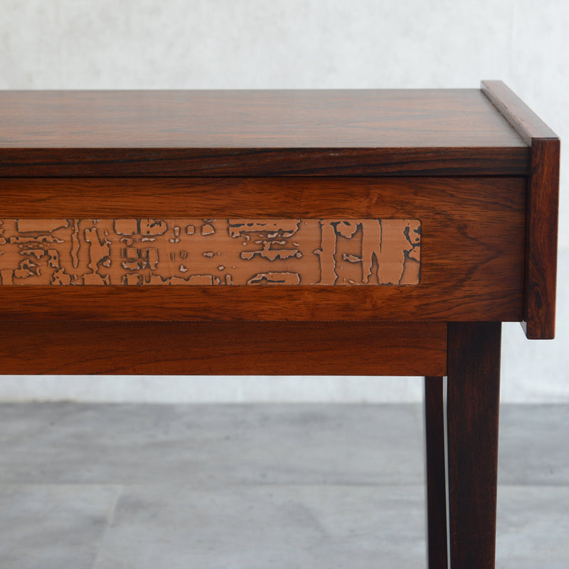 デンマーク ヴィンテージ  ローズウッド１段チェスト3-42