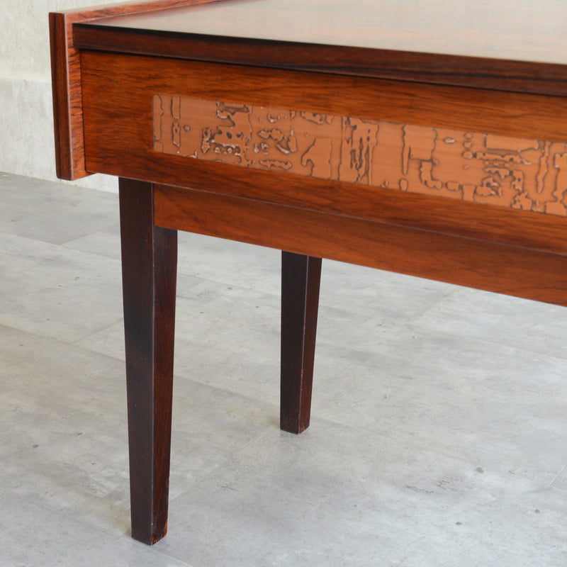 デンマーク ヴィンテージ  ローズウッド１段チェスト3-42