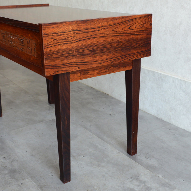 デンマーク ヴィンテージ  ローズウッド１段チェスト3-42