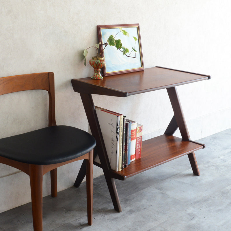 オランダ ヴィンテージ  WéBé チークサイドテーブル