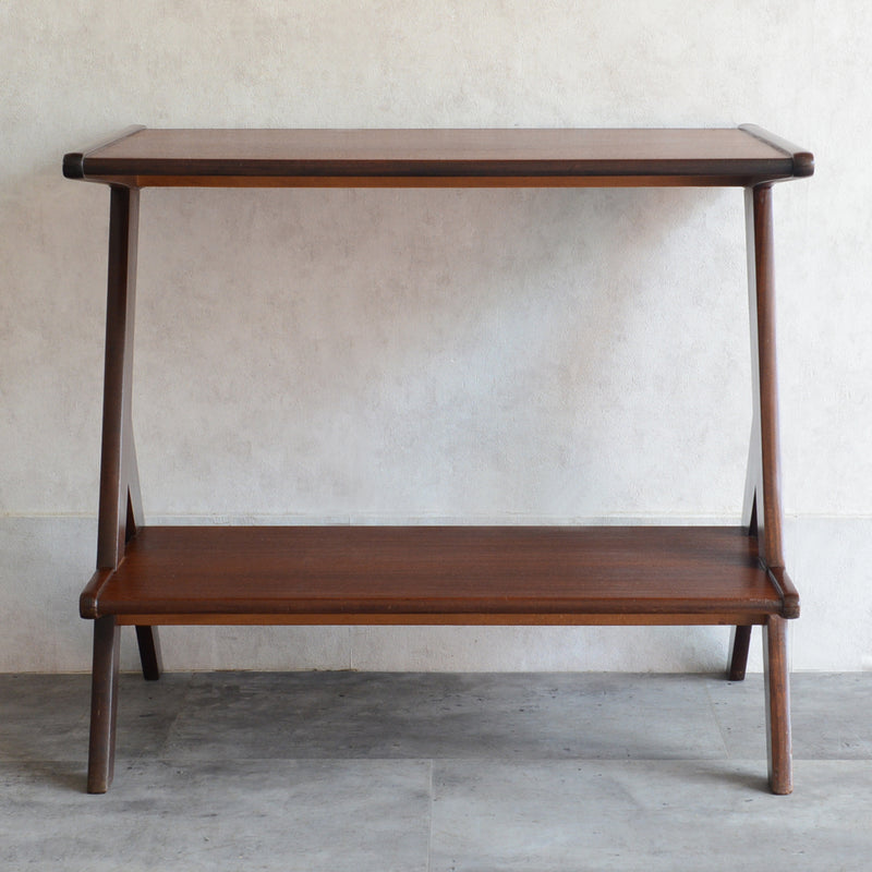 オランダ ヴィンテージ  WéBé チークサイドテーブル