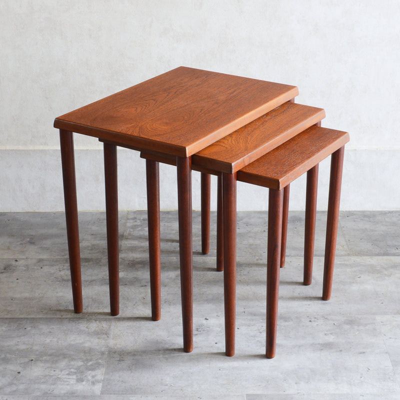 60S チーク ネストテーブル 03