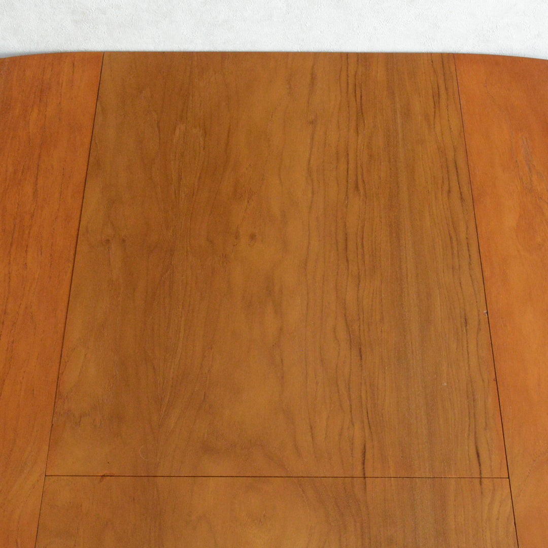 Ｔ様見学予約商品　Jentique コンパクト エクステンション ラウンドテーブル12(天板剥離再塗装済)