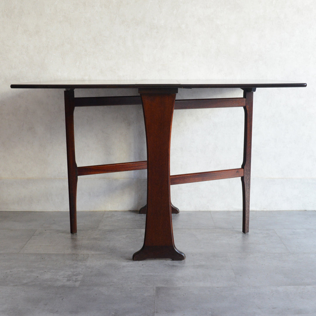 ミッドセンチュリー ヴィンテージ　ゲートレッグ  ダイニングテーブル 29(天板剝離再塗装済）