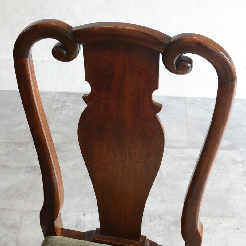 イギリスクラシッククイーンアンチェア