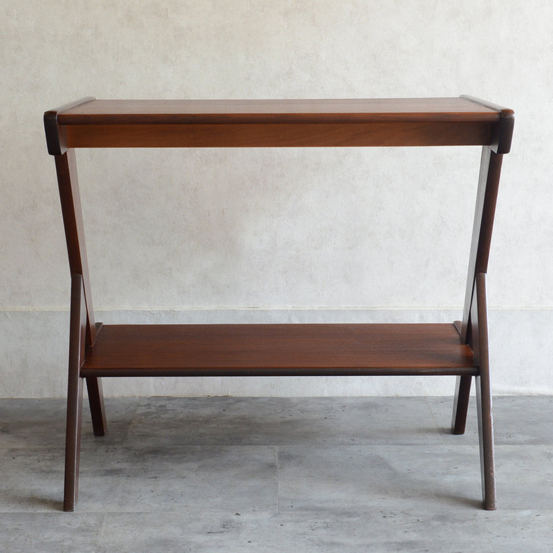 オランダ ヴィンテージ  WéBé チークサイドテーブル