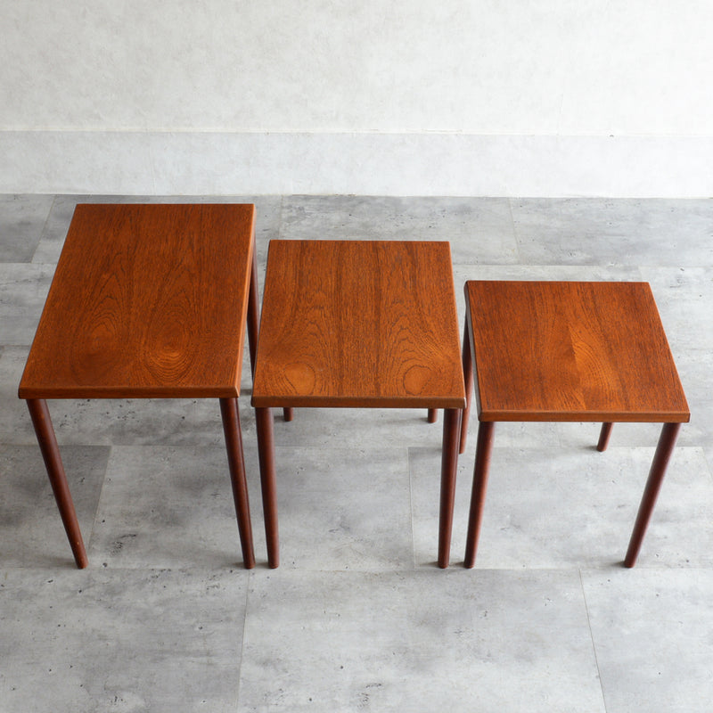 60S チーク ネストテーブル 03