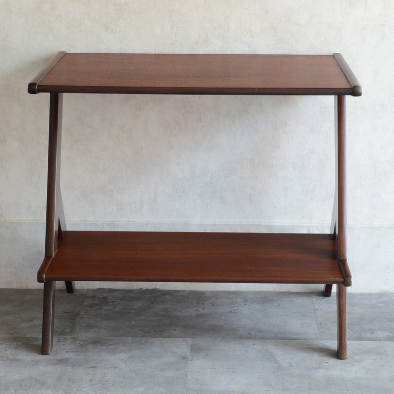 オランダ ヴィンテージ  WéBé チークサイドテーブル