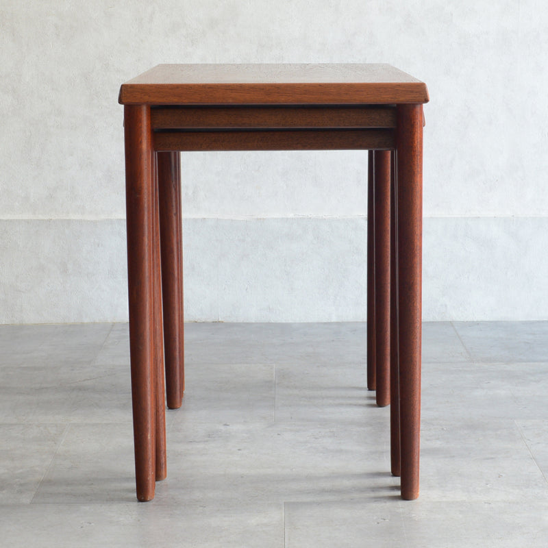 60S チーク ネストテーブル 03