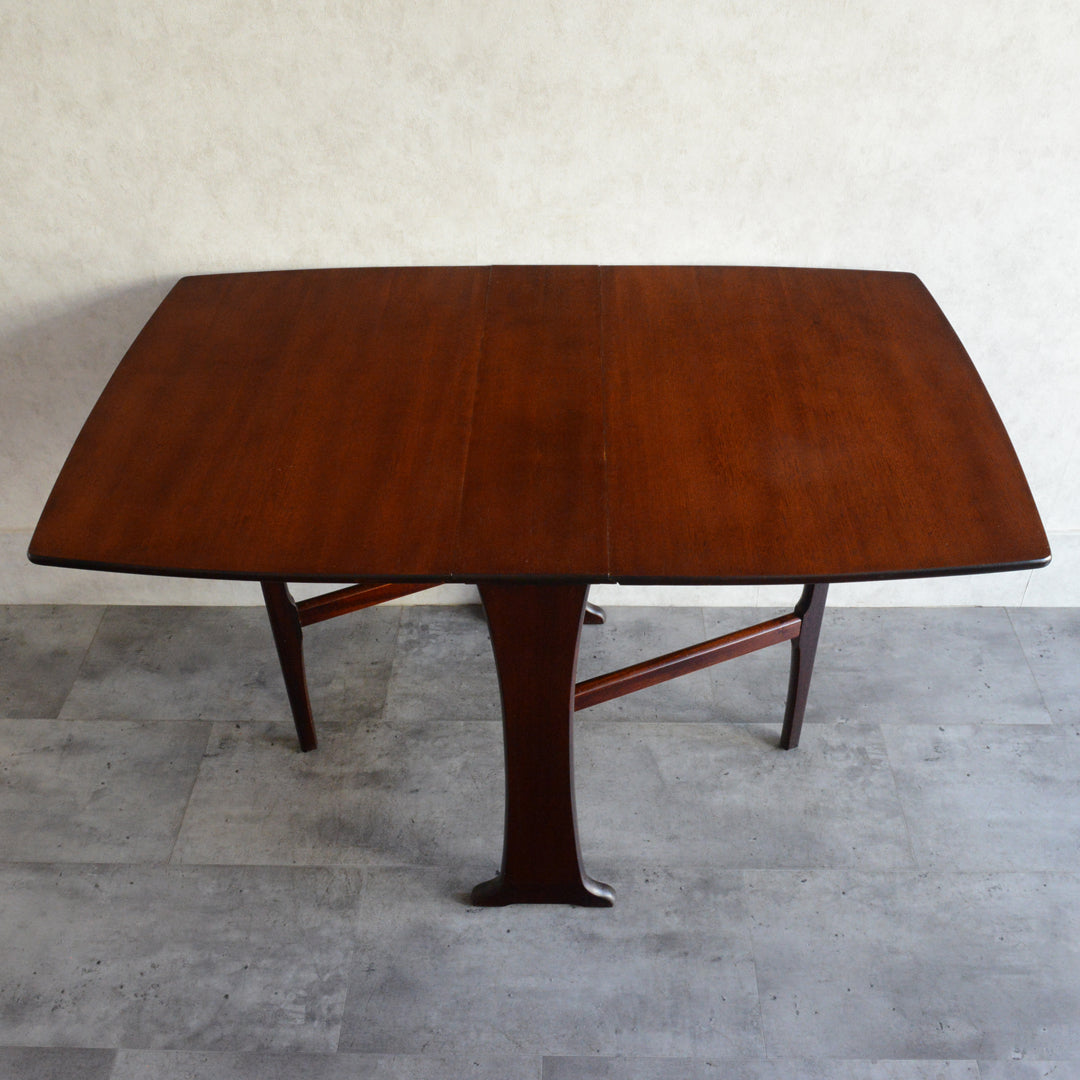 ミッドセンチュリー ヴィンテージ　ゲートレッグ  ダイニングテーブル 29(天板剝離再塗装済）