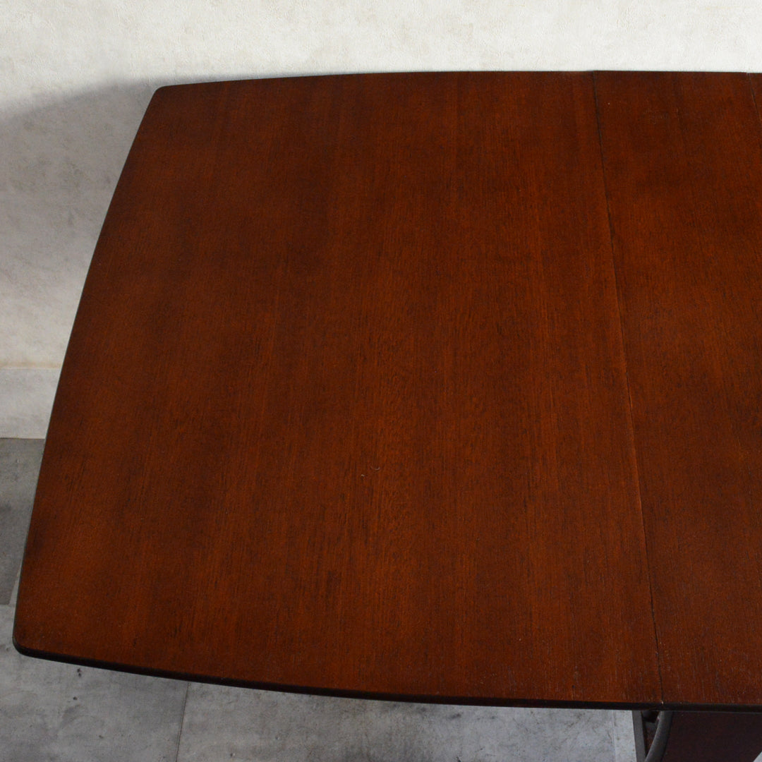 ミッドセンチュリー ヴィンテージ　ゲートレッグ  ダイニングテーブル 29(天板剝離再塗装済）