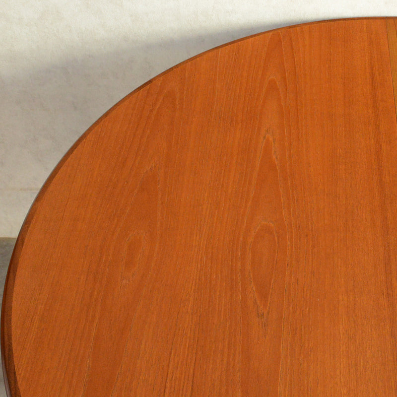 W様見学お取置品　G-PLAN ジープラン  エクステンション ラウンドテーブル 94 (天板剥離再塗装）