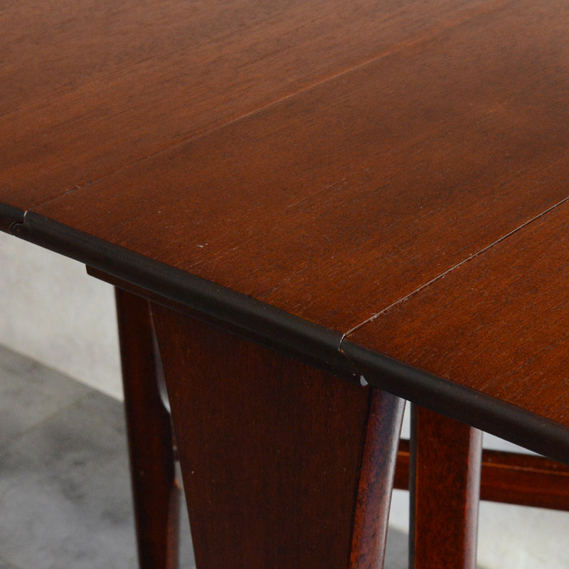 ミッドセンチュリー ヴィンテージ　ゲートレッグ  ダイニングテーブル 29(天板剝離再塗装済）