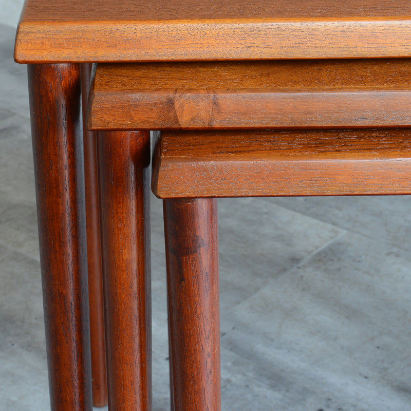 60S チーク ネストテーブル 03