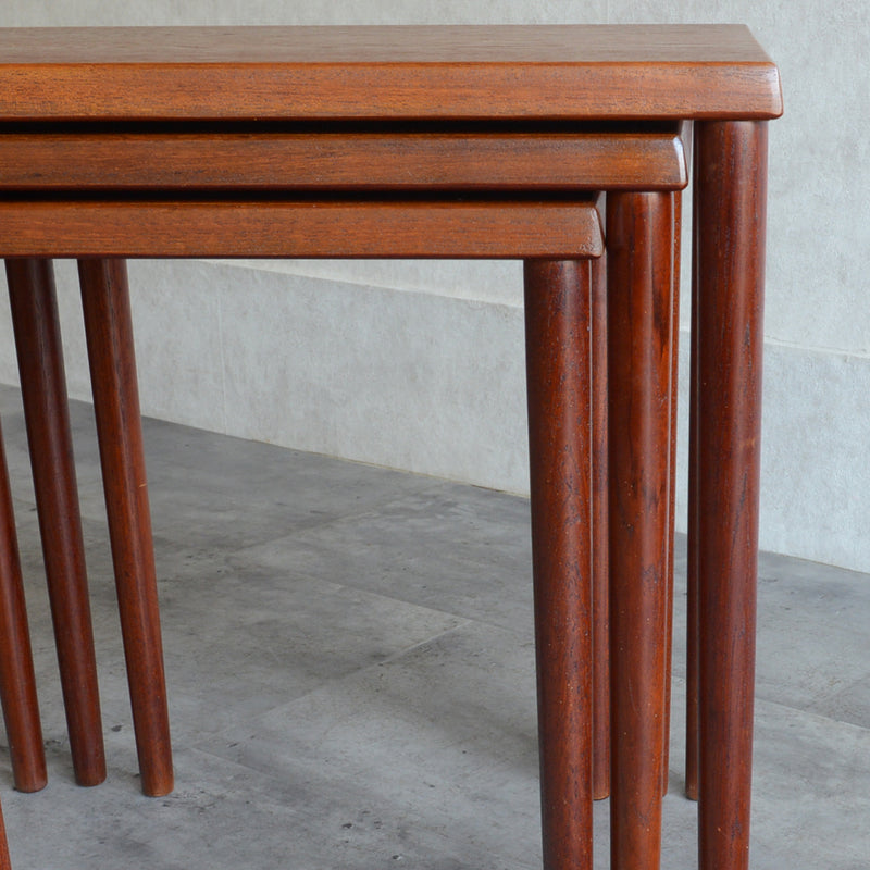 60S チーク ネストテーブル 03