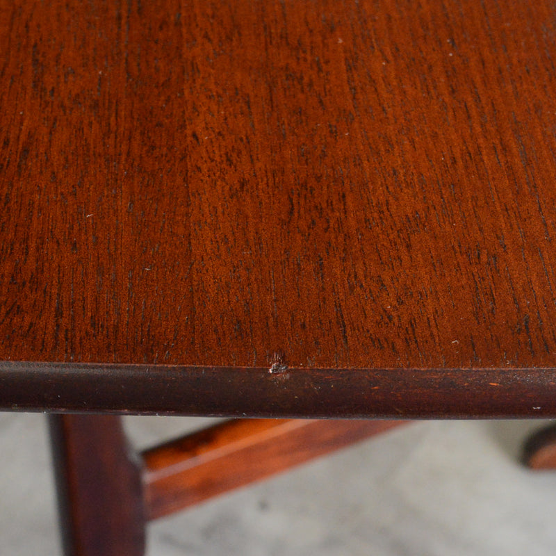 ミッドセンチュリー ヴィンテージ　ゲートレッグ  ダイニングテーブル 29(天板剝離再塗装済）