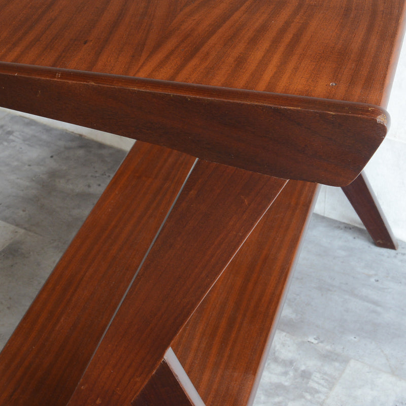 オランダ ヴィンテージ  WéBé チークサイドテーブル