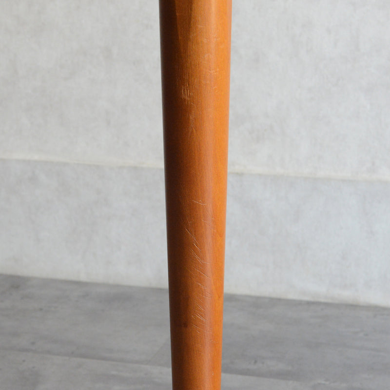 Ｔ様見学予約商品　Jentique コンパクト エクステンション ラウンドテーブル12(天板剥離再塗装済)